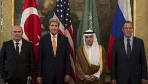 انطلاق محادثات بين السعودية وروسيا وأمريكا وتركيا حول الأزمة السورية