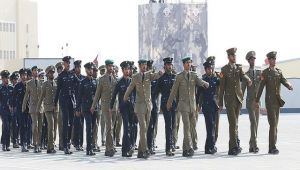 بالصور: تخريج مهيب لقيادات عسكرية كويتية قطرية بالدوحة