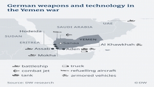 تحقيق استقصائي يكشف اعتماد التحالف على الأسلحة والتكنولوجيا الألمانية باليمن