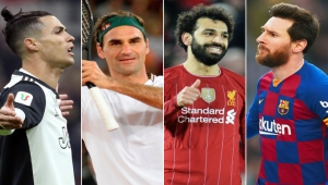 ميسي يتراجع أمام رونالدو.. فيدرر أعلى الرياضيين دخلا وصلاح يحقق مركزا متقدما