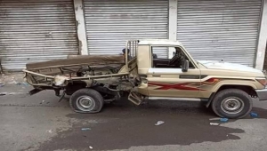 تعز.. مقتل جندي وإصابة 3 آخرين بانفجار عبوة ناسفة وسط المدينة