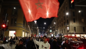 ناشطون من اليمين الإيطالي المتطرف يعتدون على مشجعين مغاربة