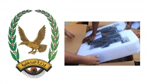 كانت في طريقها للحوثيين.. الداخلية تضبط أجهزة ومعدات اتصالات في منفذ "شحن" بمحافظة المهرة