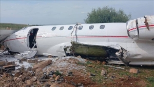 إصابة 4 أشخاص إثر اصطدام طائرة بجدار مطار فاس المغربي