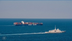 "أسبيدس": عملنا على تأمين مرور أكثر من 750 سفينة تجارية في البحر الأحمر