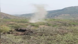 الطيران الأمريكي يشن غارات جديدة على مواقع للحوثيين غرب تعز