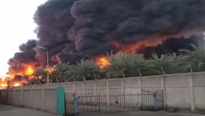 الحوثيون يعلنون مقتل واصابة 10 مواطنين جراء الغارات الإسرائيلية على ميناء الحديدة