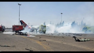 هيومن رايتس ووتش تضع الحوثيين وإسرائيل موضع الندية وتدعو للتحقيق في قصف المطارات كجرائم حرب