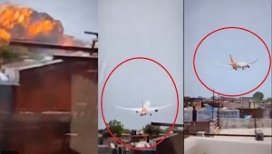 تحطم طائرة هندية في مطار أحمد آباد وعلى متنها 242 راكبًا بينهم 53 بريطانيًا