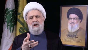 نعيم قاسم: لن نسلم سلاحنا واحتجاجاتنا قد تصل سفارة واشنطن