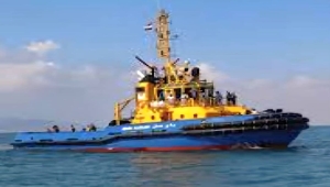 بعد صيانتها بجيبوتي.. عودة القاطرة البحرية "حسان" إلى ميناء عدن