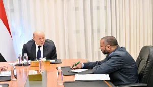 العليمي يتعهد بدعم التنمية في الضالع وانصاف تضحيات أبناء المحافظة