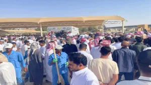 تشييع مهيب لجثمان الرئيس هادي إلى مثواه الأخير في مقبرة "العود" بالرياض
