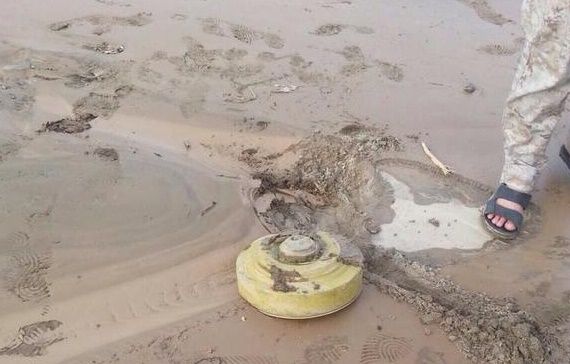 هيومن رايتس ووتش تبدي مخاوفها من الألغام التي زرعتها ميليشيات الحوثي في عدن