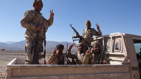 بدء ترقيم أفراد الجيش الوطني في جبهة البقع شمالي صعدة