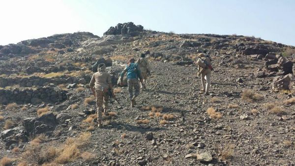 قوات الجيش الوطني تحكم السيطرة على عدة مواقع في الكدحة غرب تعز