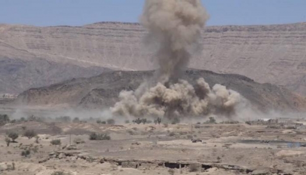 غارات للتحالف تستهدف تعزيزات للحوثيين غربي مأرب