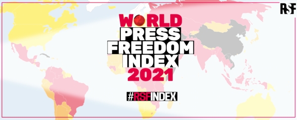 مراسلون بلا حدود: العمل الصحفي في 2021 يعرقل كليا أوجزئيا في 73 بالمئة من بلدان العالم