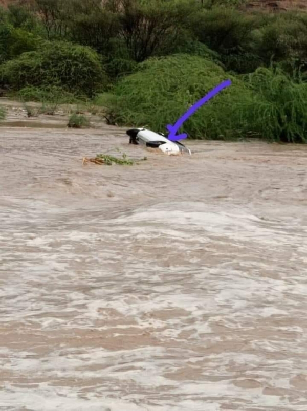 وفاة مواطن وزوجته غرقا بسيول الأمطار في شبوة