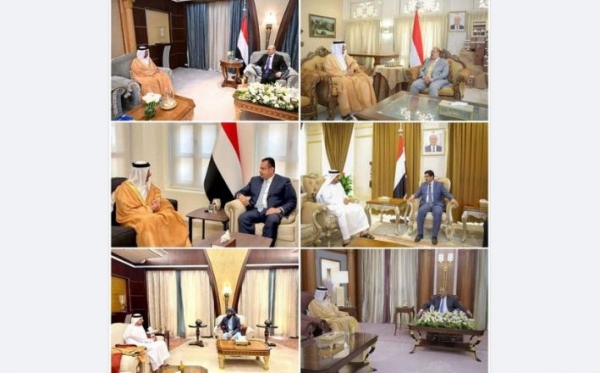 بعد توديعه من مسؤولين يمنيين.. السفير الإماراتي لدى اليمن يثير الجدل مع انتهاء فترة عمله