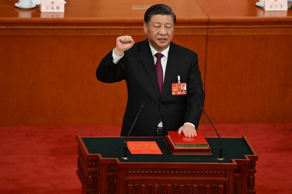 انتخاب شي جين بينغ رئيساً للصين لولاية ثالثة