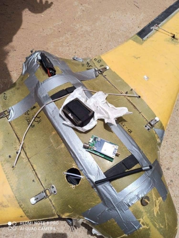 قوات الجيش تسقط طائرة مسيرة للحوثيين في الجبهة الجنوبية لمأرب