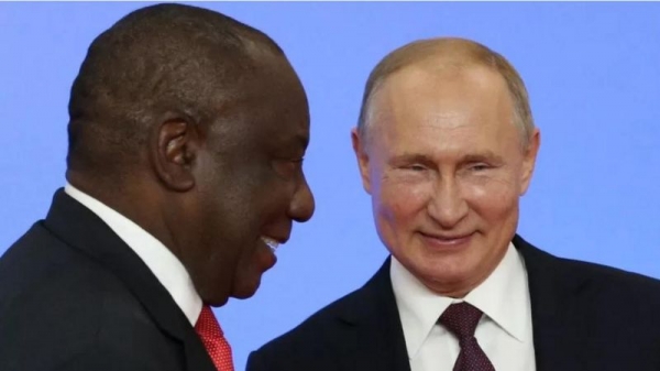 رئيس جنوب أفريقيا يقول إن محاولة اعتقال بوتين خلال قمة بريكس ستعد 