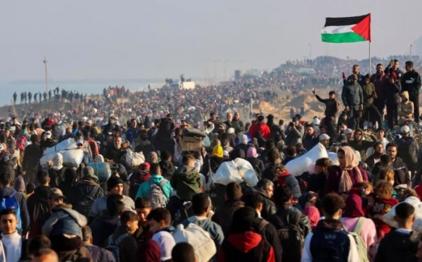 رفض مصري أردني فلسطيني لمقترح ترامب بتهجير سكان غزة