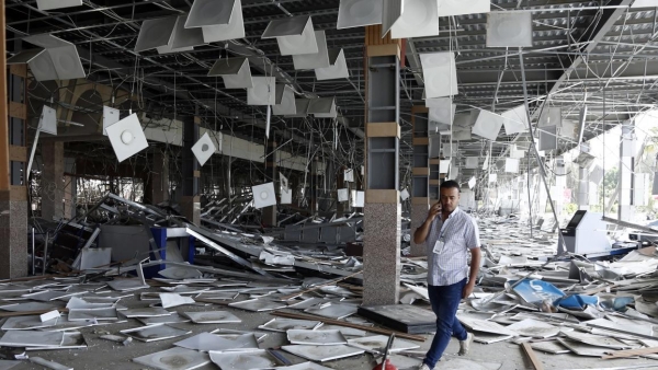 First UN Plane Arrives at Sanaa Airport Days After Israeli Bombing