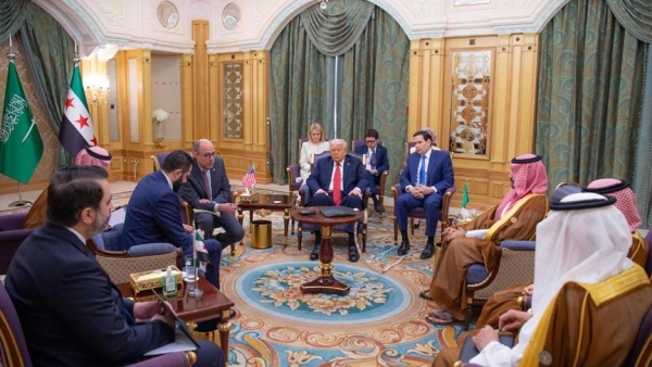 لقاء ترامب والشرع بالرياض يكلل ماراثونا سياسيا من التحضيرات