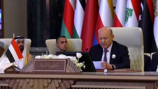 العليمي: اليمن يخوض معركة وجودية مذ عشر سنوات