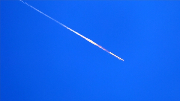 الجيش الإسرائيلي يعلن رصد رشقة صاروخية جديدة من إيران