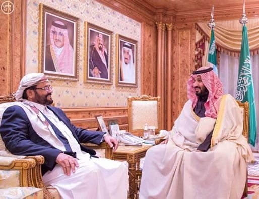 مصادر تكشف عن لقاء غير معلن جمع بن سلمان والعرادة.. وترتيبات لمحادثات سعودية - حوثية