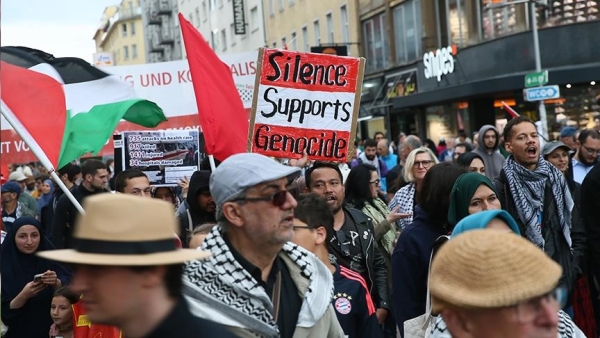 النمسا.. متظاهرون يدعون لفرض عقوبات على إسرائيل