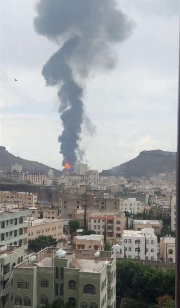 طيران الإحتلال الإسرائيلي يشن غارات عنيفة على صنعاء