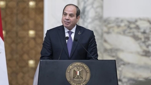 السيسي: لن يتحقق السلام في الشرق الأوسط دون دولة فلسطينية مستقلة