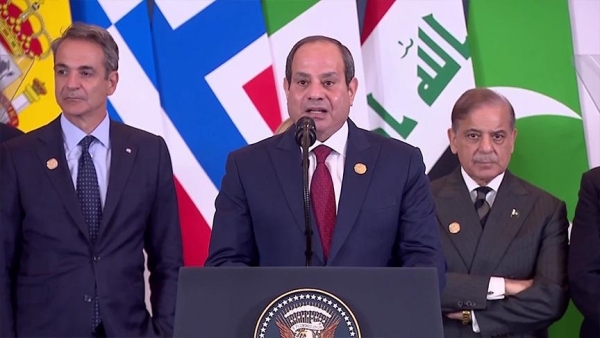 السيسي يدعو لتنفيذ كافة مراحل اتفاق غزة