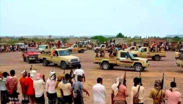 مواجهات بين مسلحين قبليين وقوات طارق صالح وإسقاط طائرة مسيرة غرب تعز