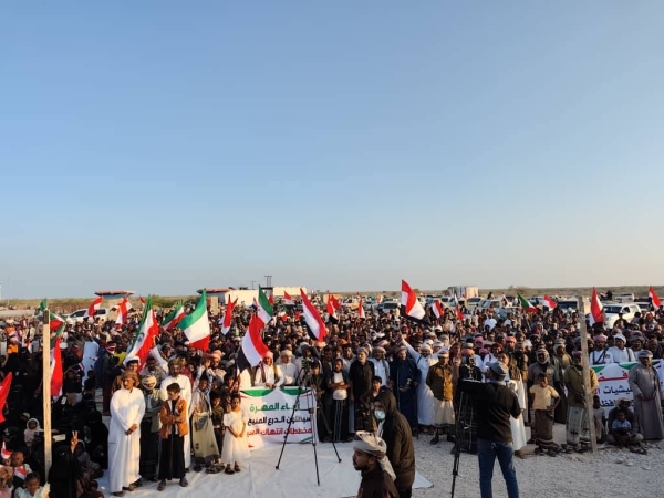 لجنة الاعتصام ترفض فرض الوصاية والأمر الواقع في المهرة