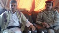 الشيخ حمود المخلافي يلتقي قائد لواء "صحن الجن" في مأرب