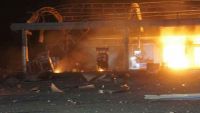 مقتل مدنيين في غارة للتحالف العربي على محطة وقود بحجة