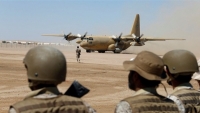 أنباء عن تعليق التحالف عملياته العسكرية في جبهات الحدود اليمنية