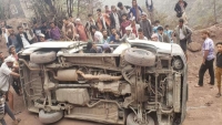 وفاة 10 أشخاص بحادث مروري في صنعاء