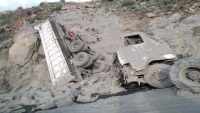 بسبب الحصار الحوثي.. حادث مروع يتسبب بوفاة سائق شاحنة نقل ثقيل جنوبي تعز