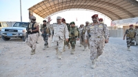 قائد المنطقة العسكرية الثانية يلتقي قيادة التحالف بمحافظة المهرة