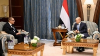 العليمي يناقش مع السفير المصري جهود احلال السلام في اليمن