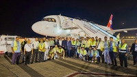 انضمام سادس طائرة إيرباص إلى أسطول الخطوط الجوية اليمنية
