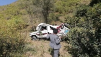 وفاة مسؤول محلي وثلاثة من مرافقيه بحادث سير في إب