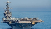 ثاني طائرة أمريكية تسقط في البحر من حاملة طائرات ترومان