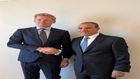 ‎غروندبرغ يبحث مع وزير خارجية مصر الأوضاع في اليمن والبحر الأحمر